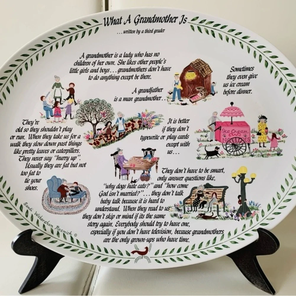 Hands painting plate